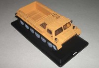 Коллекционная масштабная модель 1:43 ГАЗ-71 (ГТ-СМ) открытый, оранжевый (SSM)