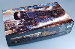 Сборная масштабная модель 1:35 Германский паровоз Br 52 (Trumpeter)