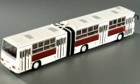 Коллекционная масштабная модель 1:43 Автобус Икарус 280.33 бело-бордовый (ClassicBus)