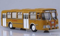 Коллекционная масштабная модель 1:43 Автобус ЛИАЗ-677М Техпомощь (Советский Автобус)
