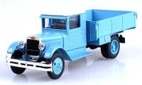 Коллекционная масштабная модель 1:43 грузовой автомобиль АМО 3 голубой (Наш Автопром)