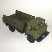 Коллекционная масштабная модель 1:43 грузовой автомобиль Горький 66-12 (SSM)