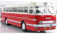 Коллекционная масштабная модель 1:43 Автобус ИКАРУС-55 бело-красный (ClassicBus)