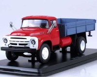 Масштабная модель 1:43 Бортовой газобаллонный автомобиль 4х2 ЗиЛ-138, выставочный (SSM)
