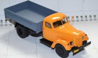 Коллекционная масштабная модель 1:43 Грузовой автомобиль ЗиС 150 желто-синий (SSM)