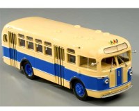 Коллекционная масштабная модель 1:43 Автобус ЗиС-155 бежево-синий (ClassicBus)