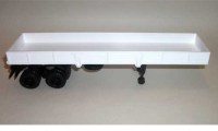 Коллекционная масштабная модель 1:43 Полуприцеп ОдАЗ-9370 белый (Элекон)