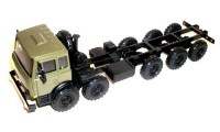 Коллекционная масштабная модель 1:43 Шасси 10х10 Урал 692341 хаки (Ural miniature)