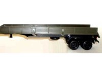 Коллекционная масштабная модель 1:43 Полуприцеп ОдАЗ-9370 хаки (Элекон)