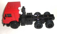 Коллекционная масштабная модель 1:43 КамАЗ-5410 шасси, красный (Элекон)