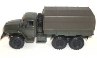 Коллекционная масштабная модель 1:43 Урал-4320 с тентом, хаки (Элекон)