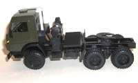 Коллекционная масштабная модель 1:43 КамАЗ-5410 дневная кабина, хаки (Элекон)
