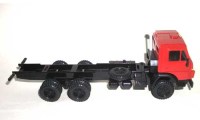 Коллекционная масштабная модель 1:43 Шасси КамАЗ-53213 красный (Элекон)