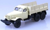 Масштабная модель 1:43 Бортовой автомобиль 6х6 ЗиЛ-157К песочный, Автоистория (АИСТ)
