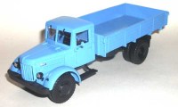 Коллекционная масштабная модель 1:43 Грузовой автомобиль МАЗ-200 голубой (Автоистория)