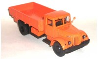 Коллекционная масштабная модель 1:43 Грузовой автомобиль МАЗ-200 оранжевый (Автоистория)