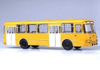 Коллекционная масштабная модель 1:43 Автобус ЛИАЗ-677М желтый (Start Scale Models)