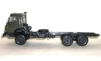 Коллекционная масштабная модель 1:43 Шасси из Челнов -53228, сверхдлинная база, хаки (конверсия)