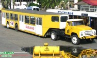 Коллекционная масштабная модель 1:43 Автопоезд перронный АПП-170-1 (Ural miniature)