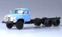 Коллекционная масштабная модель 1:43 Шасси ЗиЛ-133ГЯ голубой (SSM)