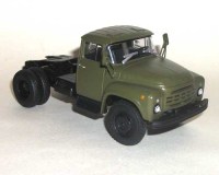 Коллекционная масштабная модель 1:43 Грузовой автомобиль ЗиЛ-130В1, хаки (Автоистория)