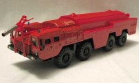 Коллекционная масштабная модель 1:43 Пожарный автомобиль 8х8 на базе МАЗ-7310 (Элекон)