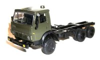 Коллекционная масштабная модель 1:43 КамАЗ-53228 шасси, хаки (Элекон)