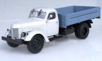 Коллекционная масштабная модель 1:43 Грузовой автомобиль ЗИС-150 серый, двухцветный (Автоистория)