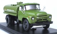 Коллекционная масштабная модель 1:43 Автоцистерна ТСВ-6 на базе ЗИЛ-130, хаки (SSM)