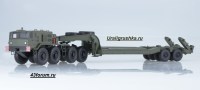 Коллекционная масштабная модель 1:43 МАЗ-537 с полуприцепом-танковозом ЧМЗАП-5247Г (Start Scale Models)