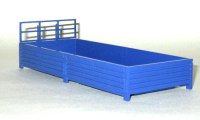 Бортовая платформа синяя для масштабной модели 1:43 КамАЗ-53215 (Клен)