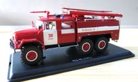Коллекционная масштабная модель 1:43 Пожарный автомобиль АЦ-40 (131)-137 Казань (SSM)