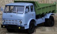 Коллекционная масштабная модель 1:43 Грузовой автомобиль МАЗ-503А голубой (Наш Автопром)