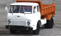 Коллекционная масштабная модель 1:43 Грузовой автомобиль МАЗ-503Б белый (Наш Автопром)