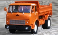 Коллекционная масштабная модель 1:43 Грузовой автомобиль МАЗ-5549 оранжевый (Наш Автопром)
