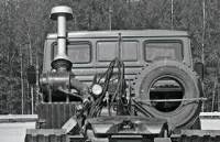 Закабинный блок агрегатов 1:43 для моделей КамАЗ-5410 ранний от AVD Models, SSM, Автоистория, Элекон, зарубежных производителей (ДемидовЪ)