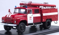 Коллекционная масштабная модель 1:43 Пожарный автомобиль АЦ-40 (130) 63Б  надпись 