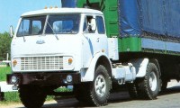 Коллекционная масштабная модель 1:43 Седельный тягач МАЗ-5429 белый (Наш Автопром)