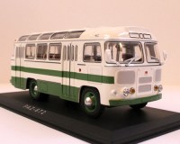 Коллекционная масштабная модель 1:43 Автобус ПАЗ-672 бело-зеленый (ClassicBus)