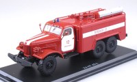 Коллекционная масштабная модель 1:43 Пожарный автомобиль ЗиЛ-157 АТ-2 (SSM)