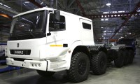 Коллекционная масштабная модель 1:43 Шасси 10х10 КамАЗ-7360 (KamAZ К5340) (Мастерская)