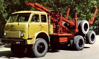 Коллекционная масштабная модель 1:43 Лесовоз МАЗ-509 (Наш Автопром)