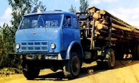 Коллекционная масштабная модель 1:43 Лесовоз МАЗ-509 (Наш Автопром)