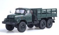 Коллекционная масштабная модель 1:43 Грузовой автомобиль ЗиЛ-131, темно-зеленый (Автоистория)