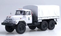 Коллекционная масштабная модель 1:43 Грузовой автомобиль ЗиЛ-131МЧС с тентом (Автоистория)