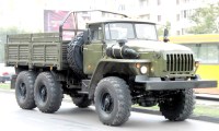 Кузов новый хаки 1:43 Урал-4320 база 3525 (Клен)