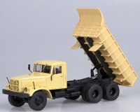 Коллекционная масштабная модель 1:43 Самосвал КрАЗ-256Б1 бежевый (Автоистория)