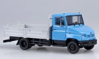 Коллекционная масштабная модель 1:43 Грузовой автомобиль ЗиЛ-5301 голубой, серый (Автоистория)