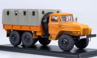 Коллекционная масштабная модель 1:43 Грузовой автомобиль 375Д тент, оранж (Start Scale Models)