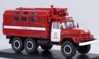 Коллекционная масштабная модель 1:43 Грузовой автомобиль ЗиЛ-131 КУНГ пожарный  (Start Scale Models)